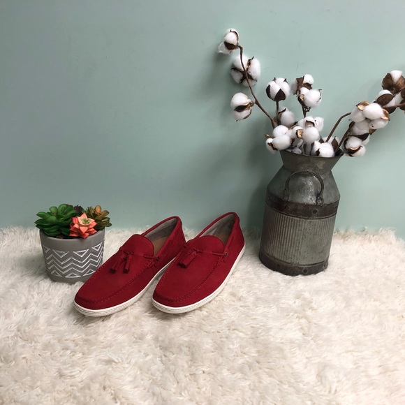 Aldo | Men’s Mordechai Tassel Moccasin | Red | Size 12 - Picture 2 of 5